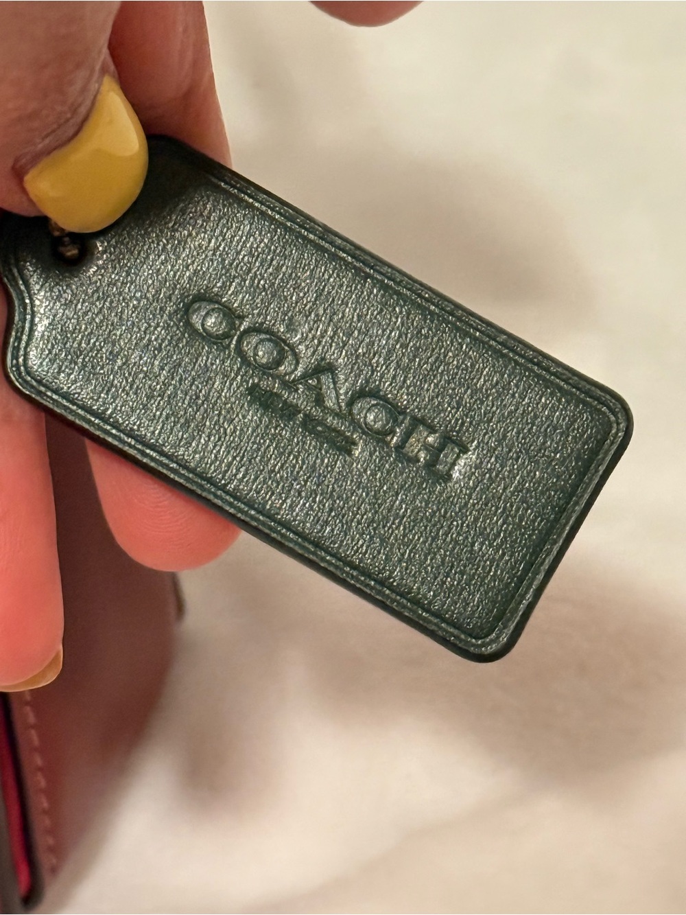 COACH Hutton Shoulder Bag in Colorblock - Picture 5 of 16